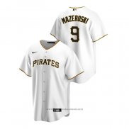 Maglia Baseball Uomo Pittsburgh Pirates Bill Mazeroski Replica Home Bianco