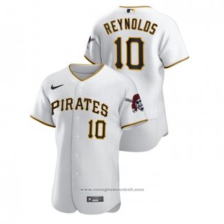 Maglia Baseball Uomo Pittsburgh Pirates Bryan Reynolds Authentic Bianco