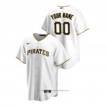 Maglia Baseball Uomo Pittsburgh Pirates Personalizzate Replica Home Bianco