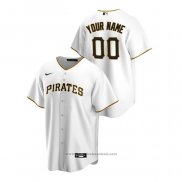 Maglia Baseball Uomo Pittsburgh Pirates Personalizzate Replica Home Bianco