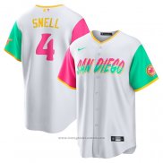 Maglia Baseball Uomo San Diego Padres Blake Snell City Connect Replica Bianco