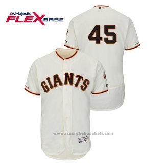 Maglia Baseball Uomo San Francisco Giants Derek Holland Autentico Flex Base Crema