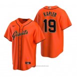 Maglia Baseball Uomo San Francisco Giants Gabe Kapler Replica Alternato Arancione