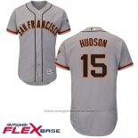 Maglia Baseball Uomo San Francisco Giants Gaints Tim Hudson Grigio Flex Base