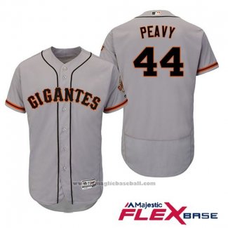 Maglia Baseball Uomo San Francisco Giants Jake Peavy Grigio Hispanic Heritage Flex Base