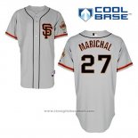 Maglia Baseball Uomo San Francisco Giants Juan Marichal 27 Grigio Alternato Cool Base
