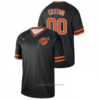 Maglia Baseball Uomo San Francisco Giants Personalizzate Cooperstown Collection Legend Nero