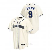 Maglia Baseball Uomo Seattle Mariners Dee Gordon Replica Alternato Crema