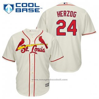 Maglia Baseball Uomo St. Louis Cardinals Andrew Miller 150 Anniversario Flex Base Bianco