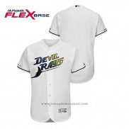 Maglia Baseball Uomo Tampa Bay Rays Turn Back The Clock Flex Base Bianco