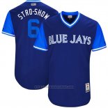 Maglia Baseball Uomo Toronto Blue Jays 2017 Little League World Series Marcus Stroman Blu