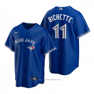 Maglia Baseball Uomo Toronto Blue Jays Bo Bichette Replica Alternato Blu