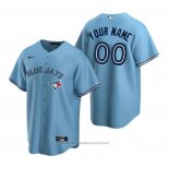 Maglia Baseball Uomo Toronto Blue Jays Personalizzate Replica Alternato Blu
