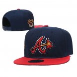 Cappellino Atlanta Braves 9FIFTY Snapback Rosso Blu2