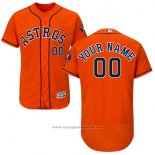 Maglia Baseball Bambino Houston Astros Personalizzate Arancione