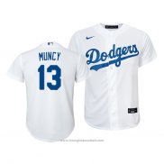 Maglia Baseball Bambino Los Angeles Dodgers Max Muncy Replica Primera 2020 Bianco