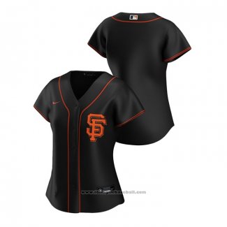 Maglia Baseball Donna San Francisco Giants Replica 2020 Alternato Nero