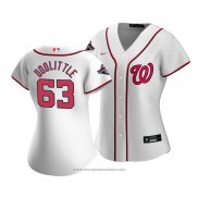 Maglia Baseball Donna Washington Nationals Sean Doolittle Primera Replica Bianco