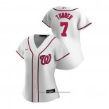 Maglia Baseball Donna Washington Nationals Trea Turner 2020 Replica Home Bianco