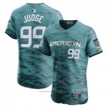 Maglia Baseball Uomo Aaron Judge All Star 2023 Vapor Premier Elite Verde