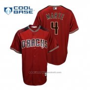 Maglia Baseball Uomo Arizona Diamondbacks Ketel Marte Cool Base Alternato Rosso