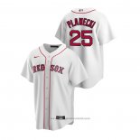 Maglia Baseball Uomo Boston Red Sox Kevin Plawecki Replica Home Bianco