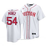 Maglia Baseball Uomo Boston Red Sox Martin Perez Replica 2021 Bianco