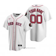 Maglia Baseball Uomo Boston Red Sox Personalizzate Home Bianco