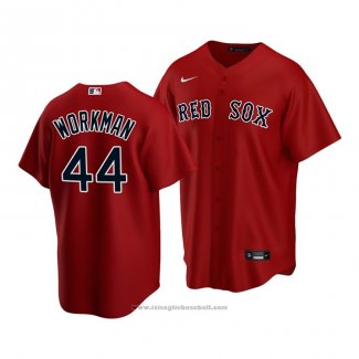 Maglia Baseball Uomo Boston Red Sox Red Brandon Workman Replica Rosso