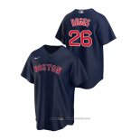 Maglia Baseball Uomo Boston Red Sox Wade Boggs Replica Alternato Blu