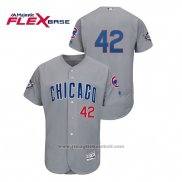 Maglia Baseball Uomo Chicago Cubs 2019 Jackie Robinson Day Flex Base Grigio