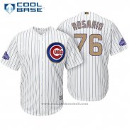 Maglia Baseball Uomo Chicago Cubs 76 Jose Rosario Bianco Or Cool Base