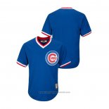 Maglia Baseball Uomo Chicago Cubs Cooperstown Collection Big & Tall Blu
