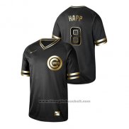 Maglia Baseball Uomo Chicago Cubs Ian Happ 2019 Golden Edition Nero