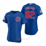 Maglia Baseball Uomo Chicago Cubs Jose Quintana Autentico 2020 Alternato Blu