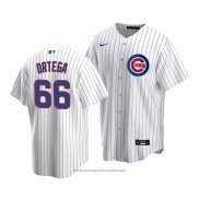 Maglia Baseball Uomo Chicago Cubs Rafael Ortega Replica Bianco