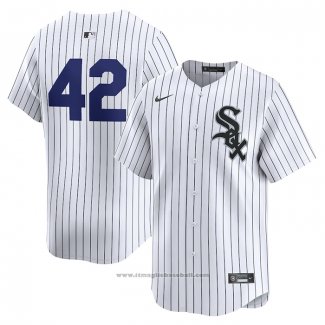 Maglia Baseball Uomo Chicago White Sox 2024 Jackie Robinson Day Home Limited Bianco