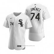 Maglia Baseball Uomo Chicago White Sox Eloy Jimenez Autentico 2020 Primera Bianco