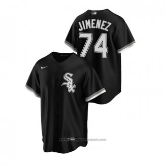 Maglia Baseball Uomo Chicago White Sox Eloy Jimenez Replica Alternato Nero