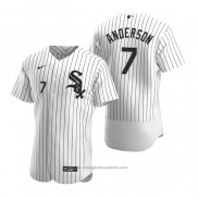 Maglia Baseball Uomo Chicago White Sox Tim Anderson Autentico 2020 Primera Bianco