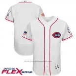 Maglia Baseball Uomo Cincinnati Reds 2017 Stelle E Strisce Flex Base