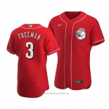 Maglia Baseball Uomo Cincinnati Reds Mike Freeman Autentico Rosso