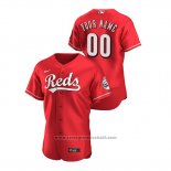 Maglia Baseball Uomo Cincinnati Reds Personalizzate Autentico Alternato Rosso