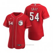 Maglia Baseball Uomo Cincinnati Reds Sonny Gray Autentico 2020 Alternato Rosso