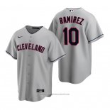 Maglia Baseball Uomo Cleveland Indians Harold Ramirez Replica Road Grigio