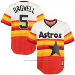 Maglia Baseball Uomo Houston Astros Jeff Bagwell Arancione Alternato Cooperstown
