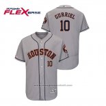 Maglia Baseball Uomo Houston Astros Yuli Gurriel Flex Base Grigio