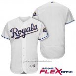 Maglia Baseball Uomo Kansas City Royals Bianco Alternato Flex Base