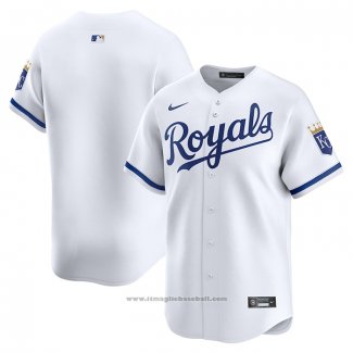 Maglia Baseball Uomo Kansas City Royals Home Limited Bianco