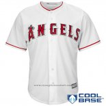 Maglia Baseball Uomo Los Angeles Angels Bianco Cool Base